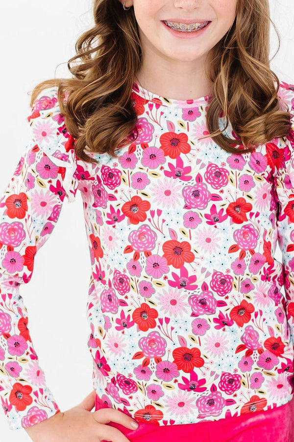 secret-garden-l-s-ruffle-tee Mila &  Rose - Sophia's Style-Secret Garden L/S Ruffle Tee-6-12M--1